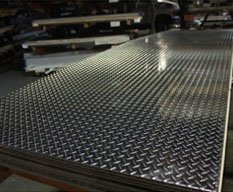 Chequered Sheet & Plate Stockist