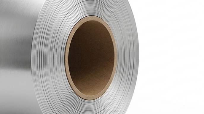 Heat treated aluminium 6061 T6 strip coil processed to custom width tolerances